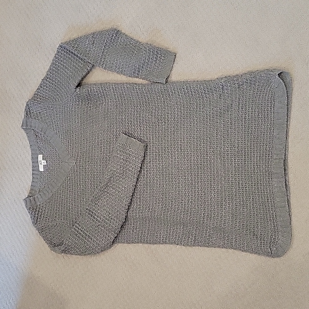 Jack tunic knitted sweater, Sz M, Grey